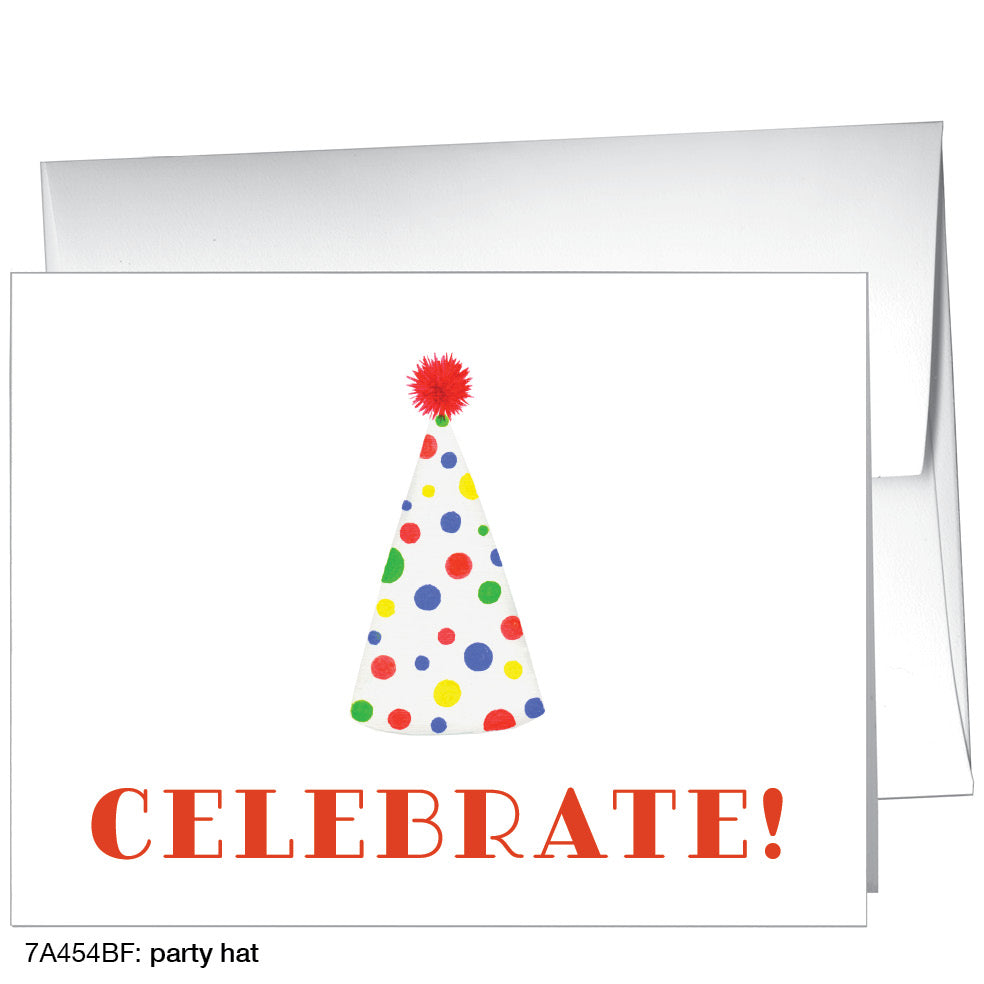 Party Hat, Greeting Card (8607BF)