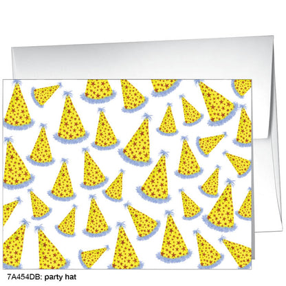 Party Hat, Greeting Card (8607DB)