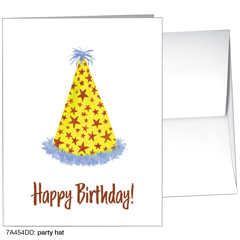 Party Hat, Greeting Card (8607DD)