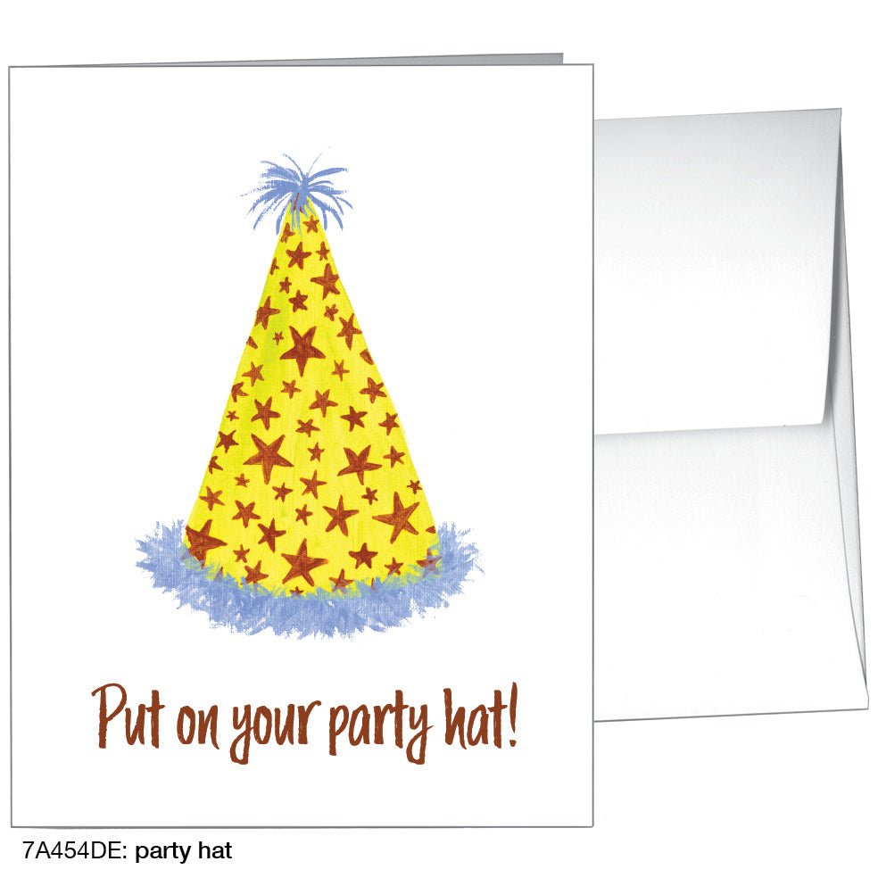 Party Hat, Greeting Card (8607DE)