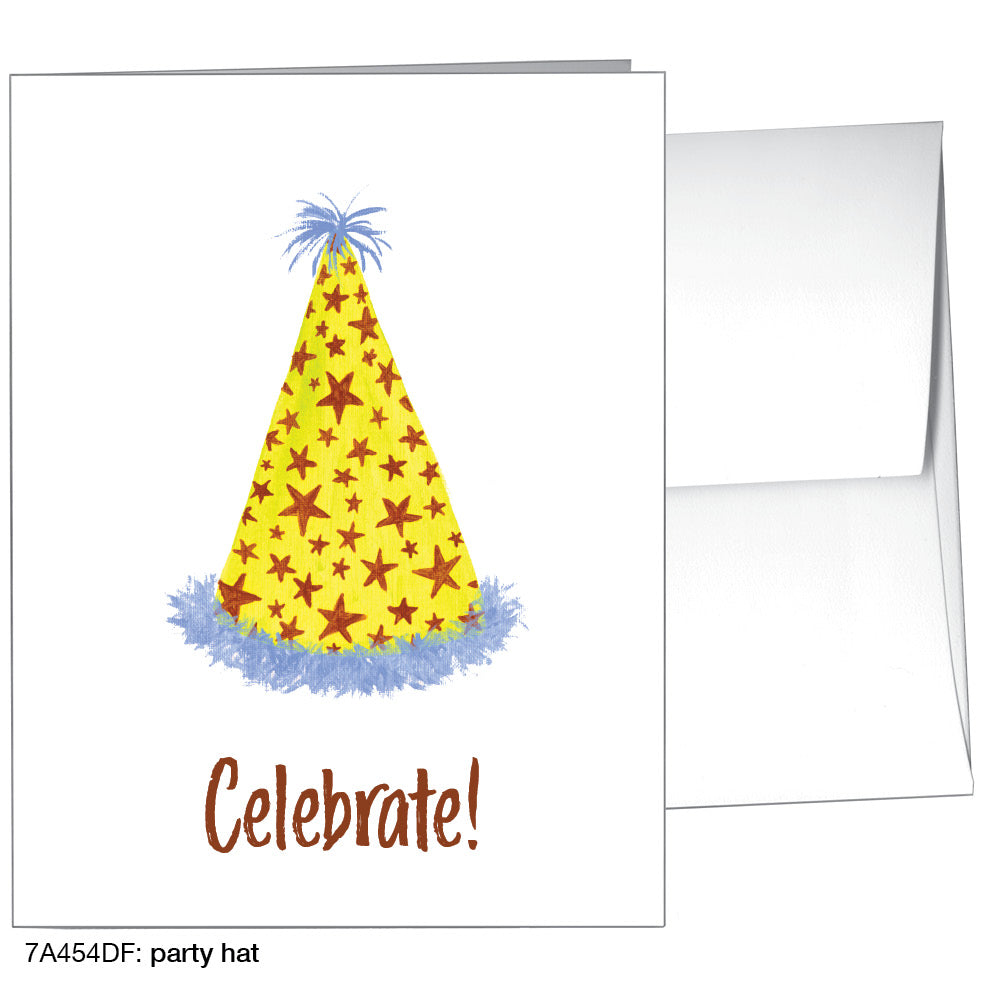 Party Hat, Greeting Card (8607DF)