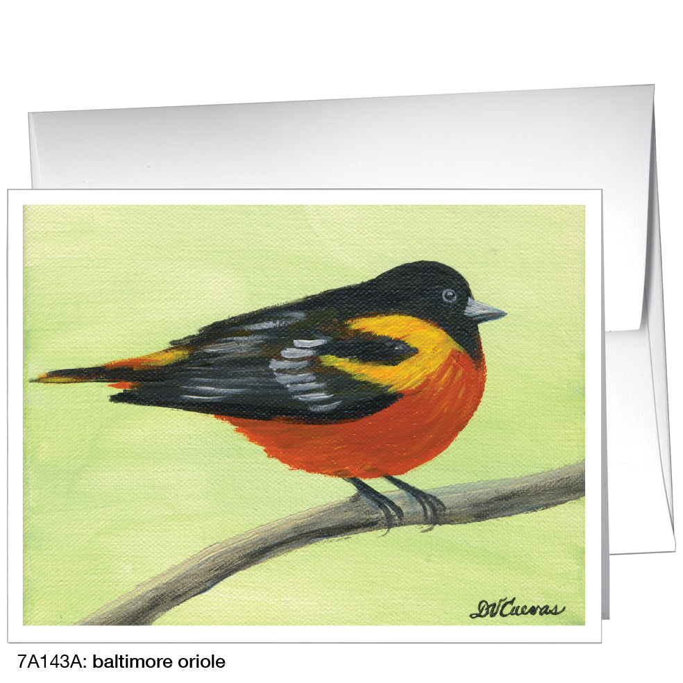 Baltimore Oriole, Greeting Card (8229A)