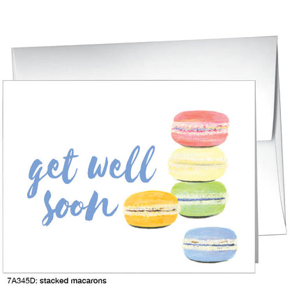 Stacked Macarons, Greeting Card (8464D)