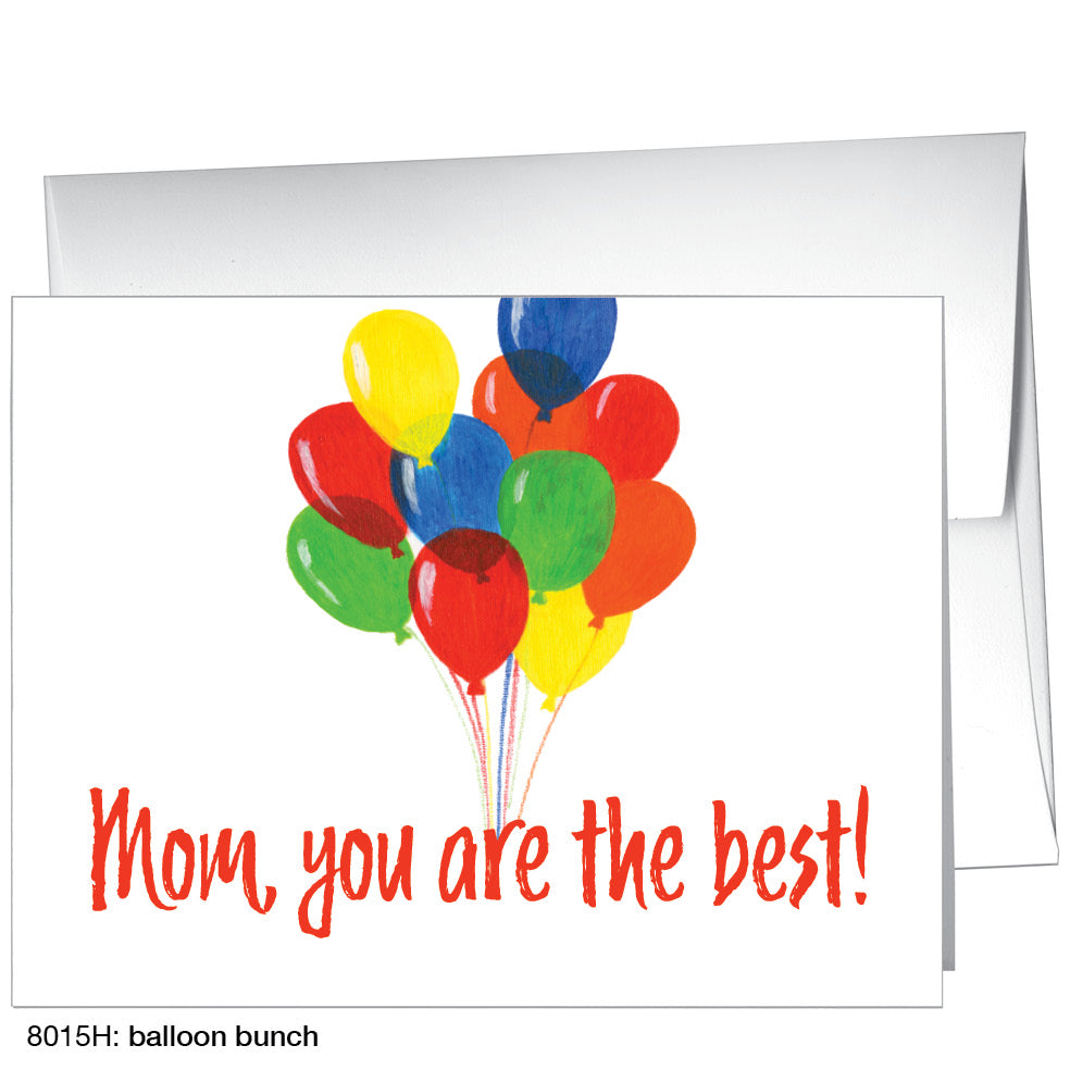 Balloon Bunch, Greeting Card (8015H)