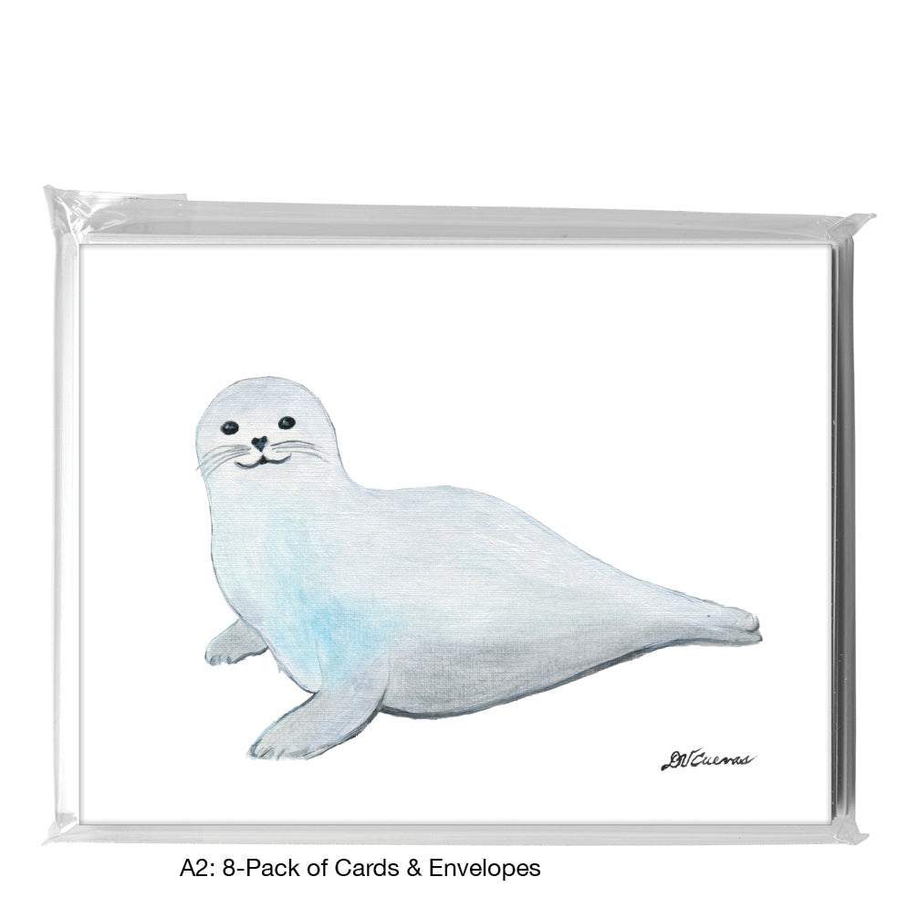 Seal Smile, Greeting Card (8020)