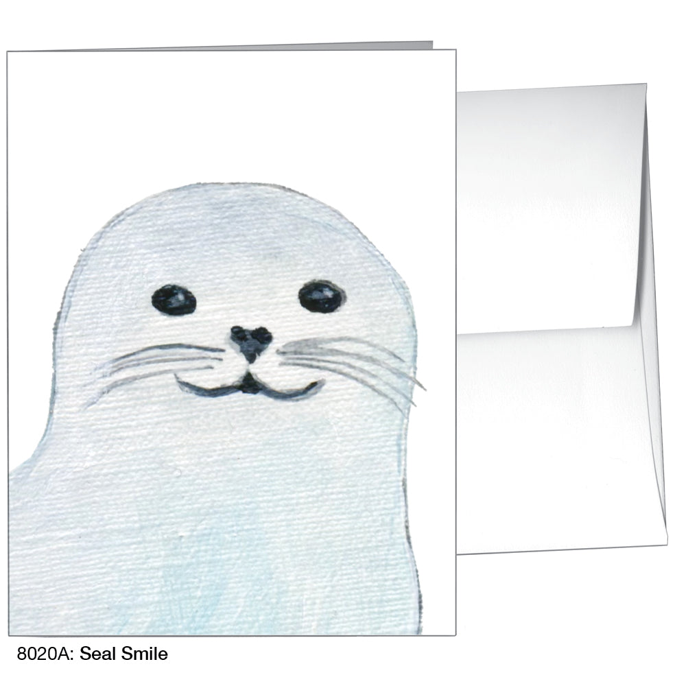 Seal Smile, Greeting Card (8020A)
