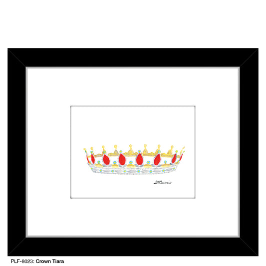 Crown Tiara, Print (#8023)
