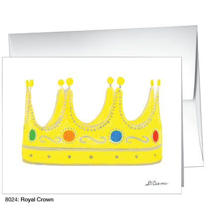 Royal Crown, Greeting Card (8024)