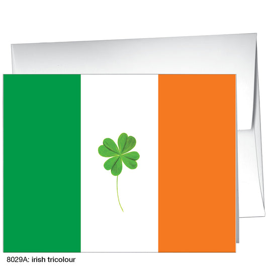 Irish Tricolour, Greeting Card (8029A)