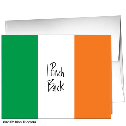 Irish Tricolour, Greeting Card (8029B)