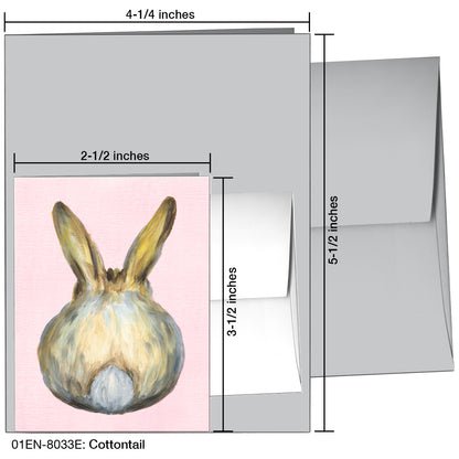 Cottontail, Greeting Card (8033E)