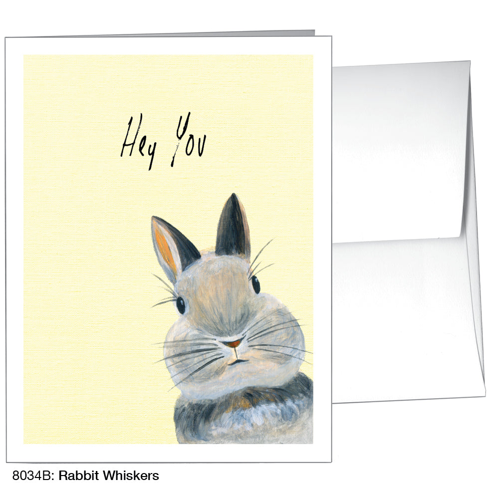 Rabbit Whiskers, Greeting Card (8034B)