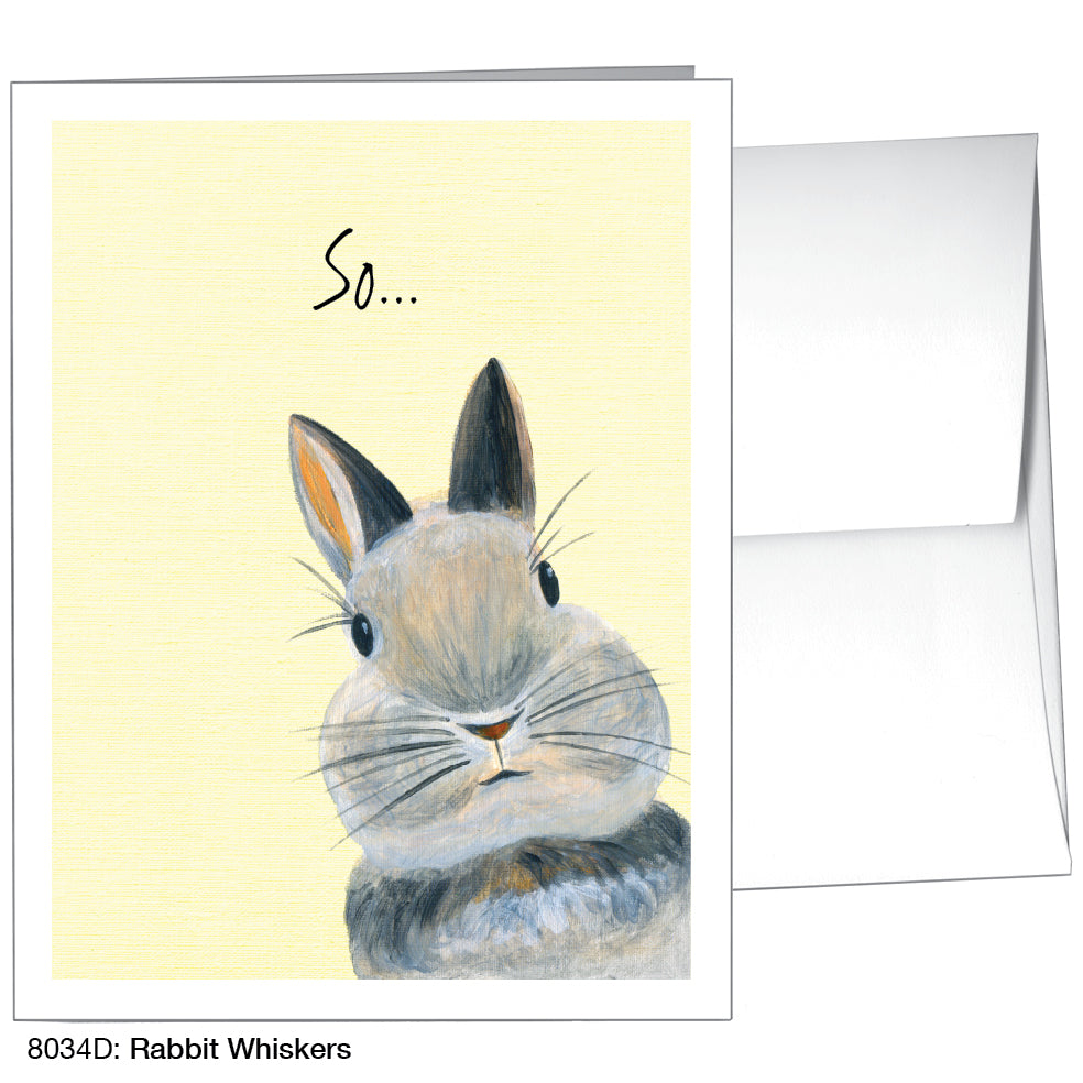 Rabbit Whiskers, Greeting Card (8034D)