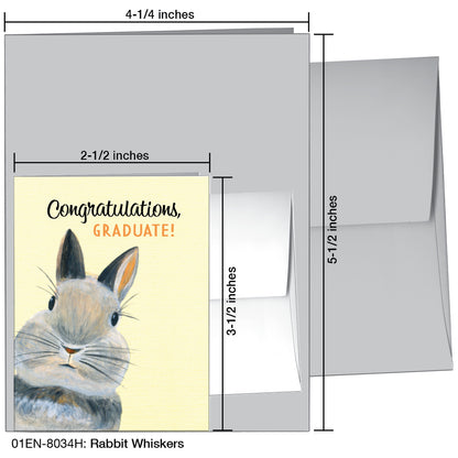 Rabbit Whiskers, Greeting Card (8034H)