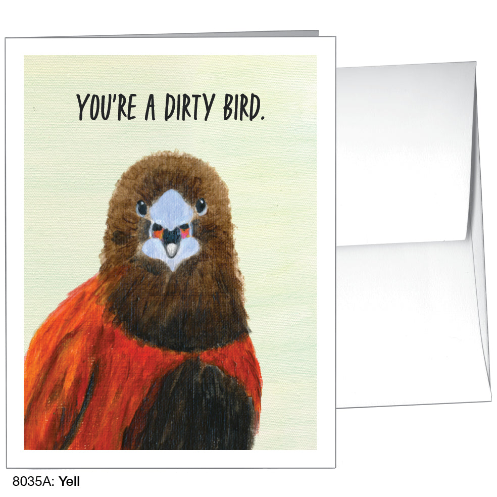 Yell, Greeting Card (8035A)