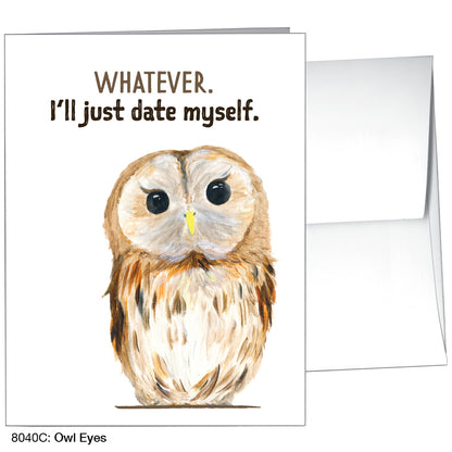 Owl Eyes, Greeting Card (8040C)