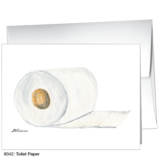 Toilet Paper, Greeting Card (8042)