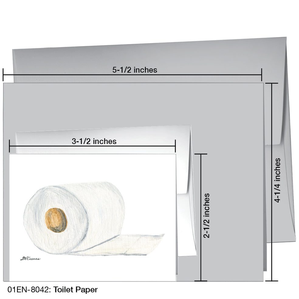 Toilet Paper, Greeting Card (8042)