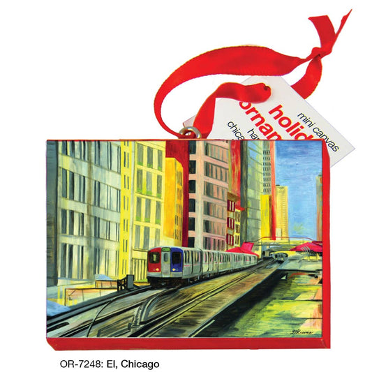 El, Chicago, Ornament (OR-7248)