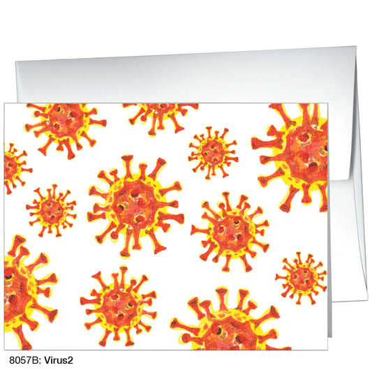 Viruses2, Greeting Card (8057B)