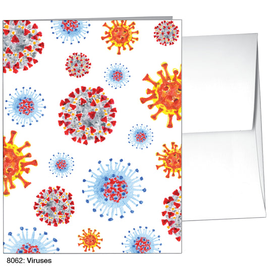 Viruses, Greeting Card (8062)