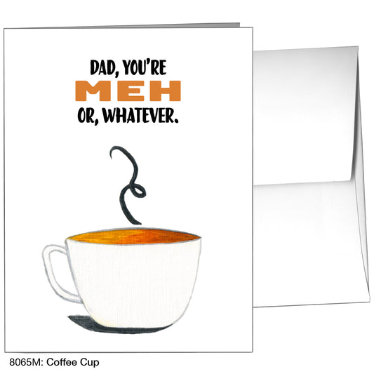 Coffee Cup, Greeting Card (8065M)