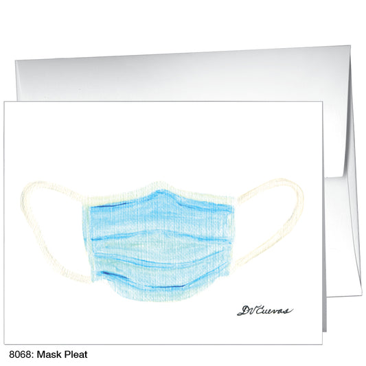 Mask Pleat, Greeting Card (8068)