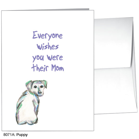Puppy, Greeting Card (8071A)