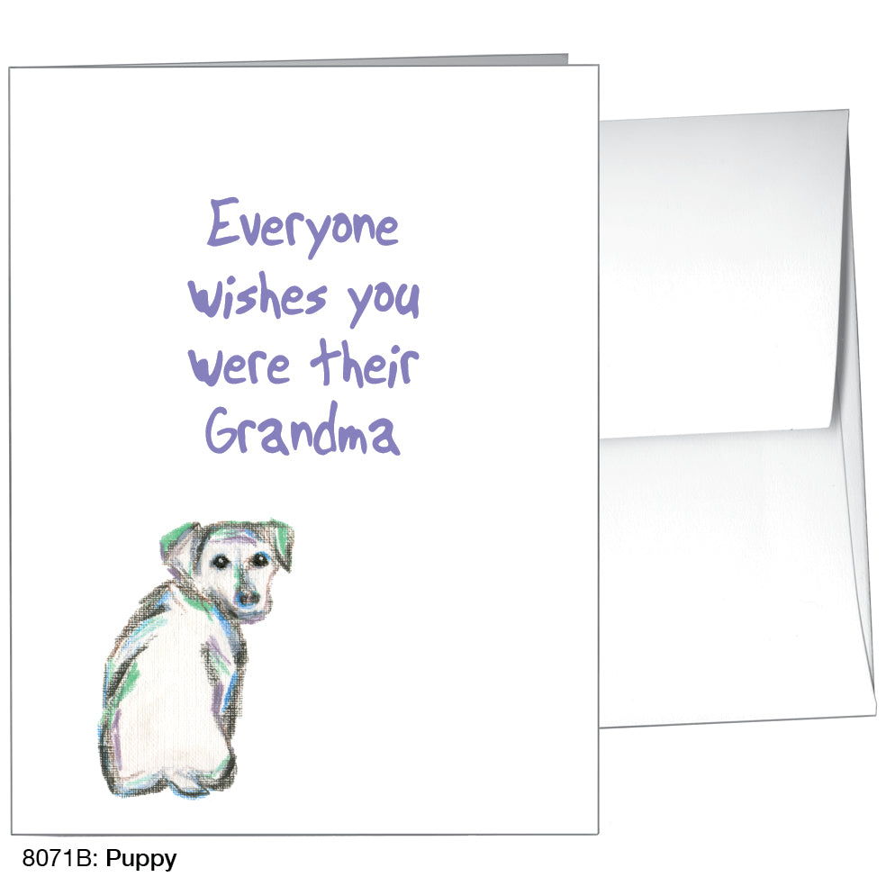 Puppy, Greeting Card (8071B)