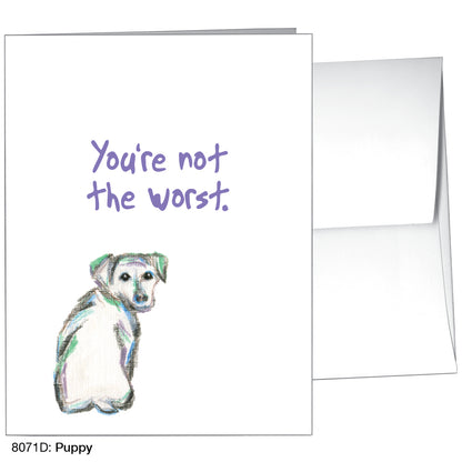 Puppy, Greeting Card (8071D)