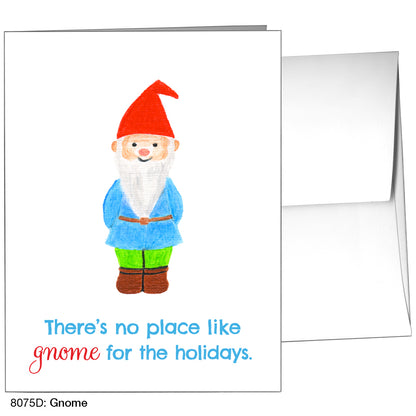 Gnome, Greeting Card (8075D)