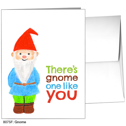 Gnome, Greeting Card (8075F)