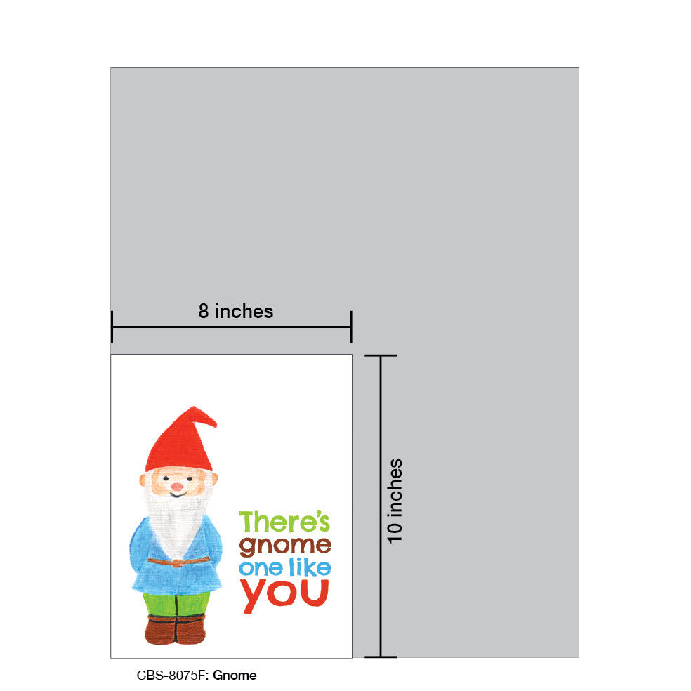 Gnome, Card Board (8075F)