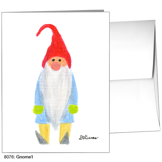 Gnome1, Greeting Card (8076)