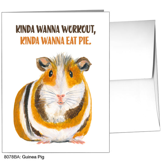 Guinea Pig, Greeting Card (8078BA)