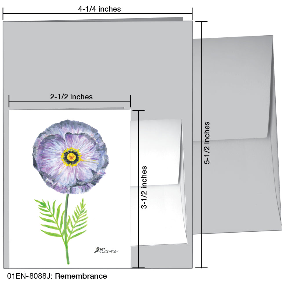 Remembrance, Greeting Card (8088J), Enclosure, printedcanvas.com