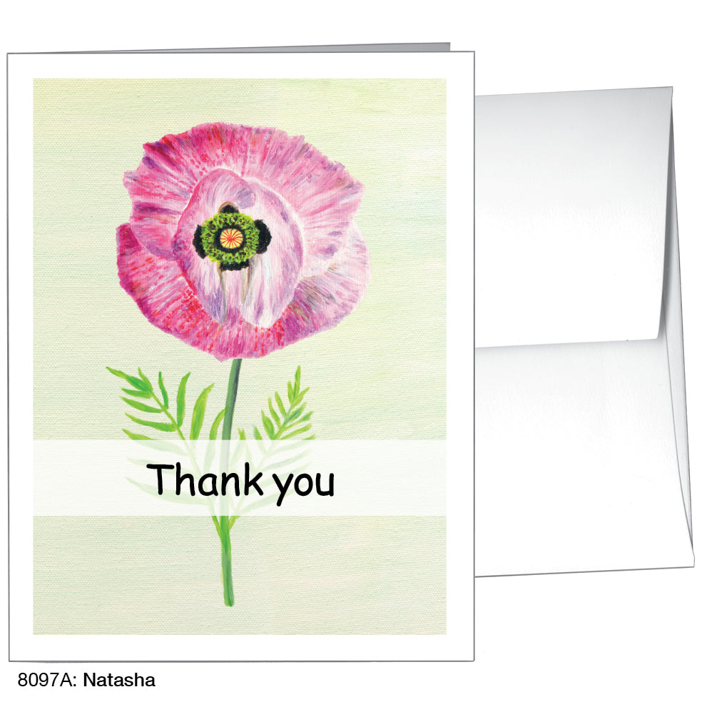 Natasha, Greeting Card (8097A)