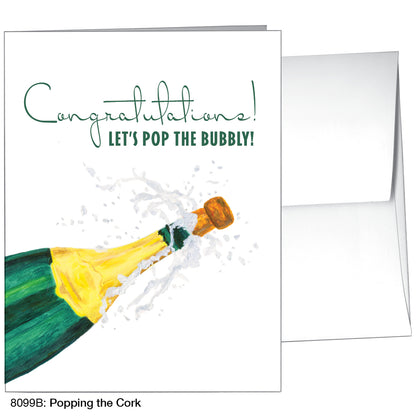 Popping The Cork, Greeting Card (8099B)