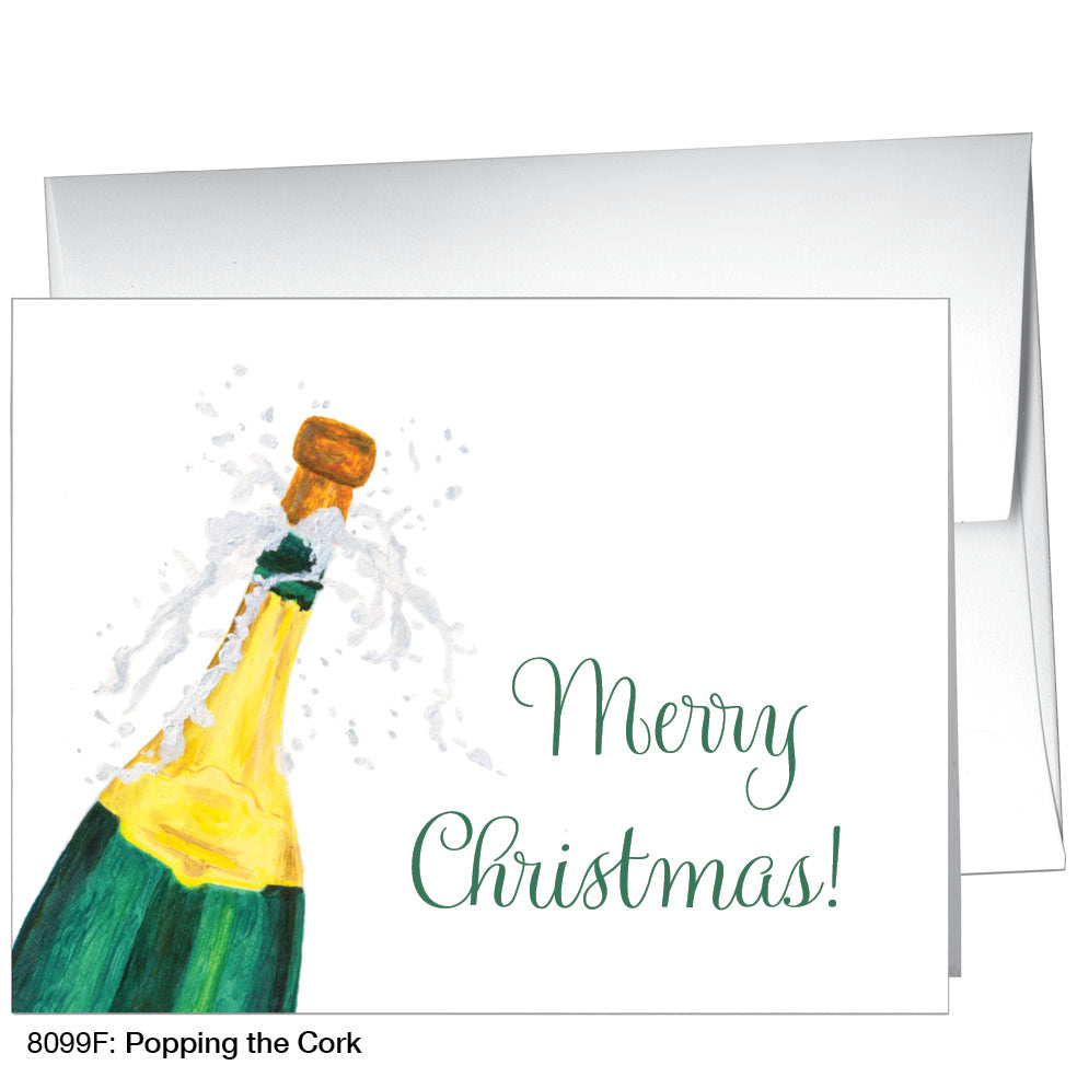 Popping The Cork, Greeting Card (8099F)