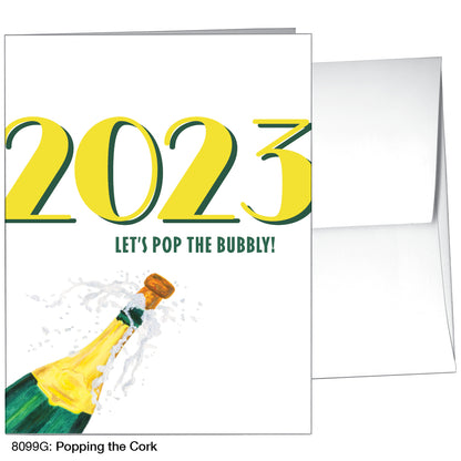 Popping The Cork, Greeting Card (8099G)