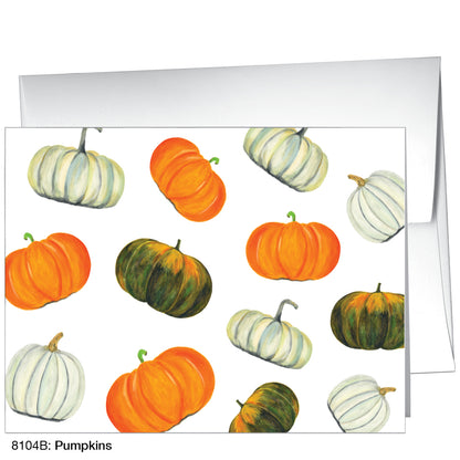 Pumpkins, Greeting Card (8104B)