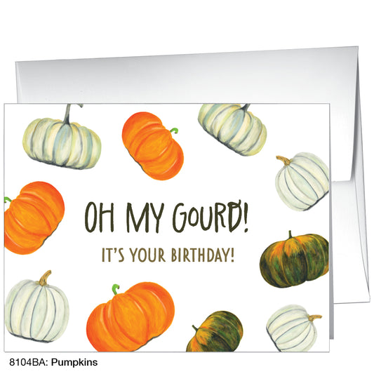 Pumpkins, Greeting Card (8104BA)