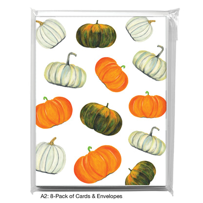 Pumpkins, Greeting Card (8104C)
