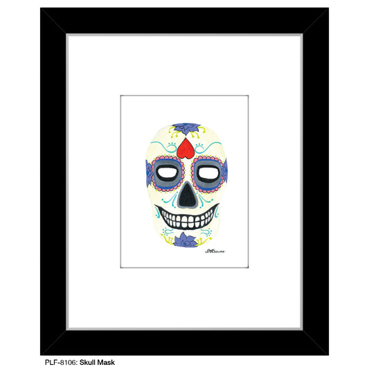 Skull Mask, Print (#8106)