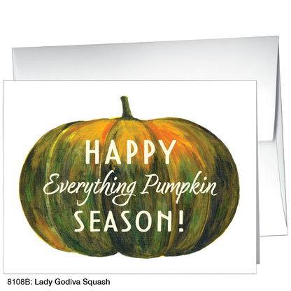 Lady Godiva Squash, Greeting Card (8108B)