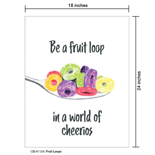 Fruit Loops, Card Board (8112A)