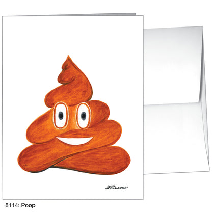 Poop, Greeting Card (8114)