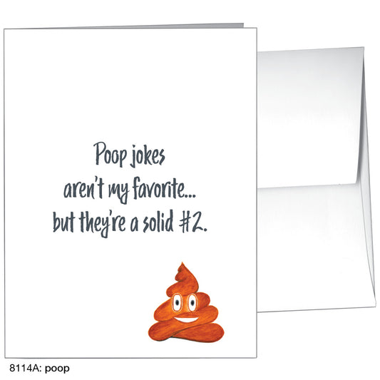 Poop, Greeting Card (8114A)