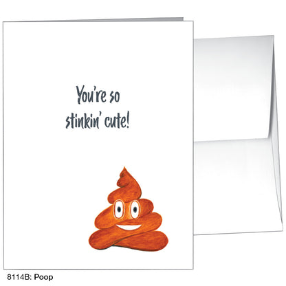 Poop, Greeting Card (8114B)