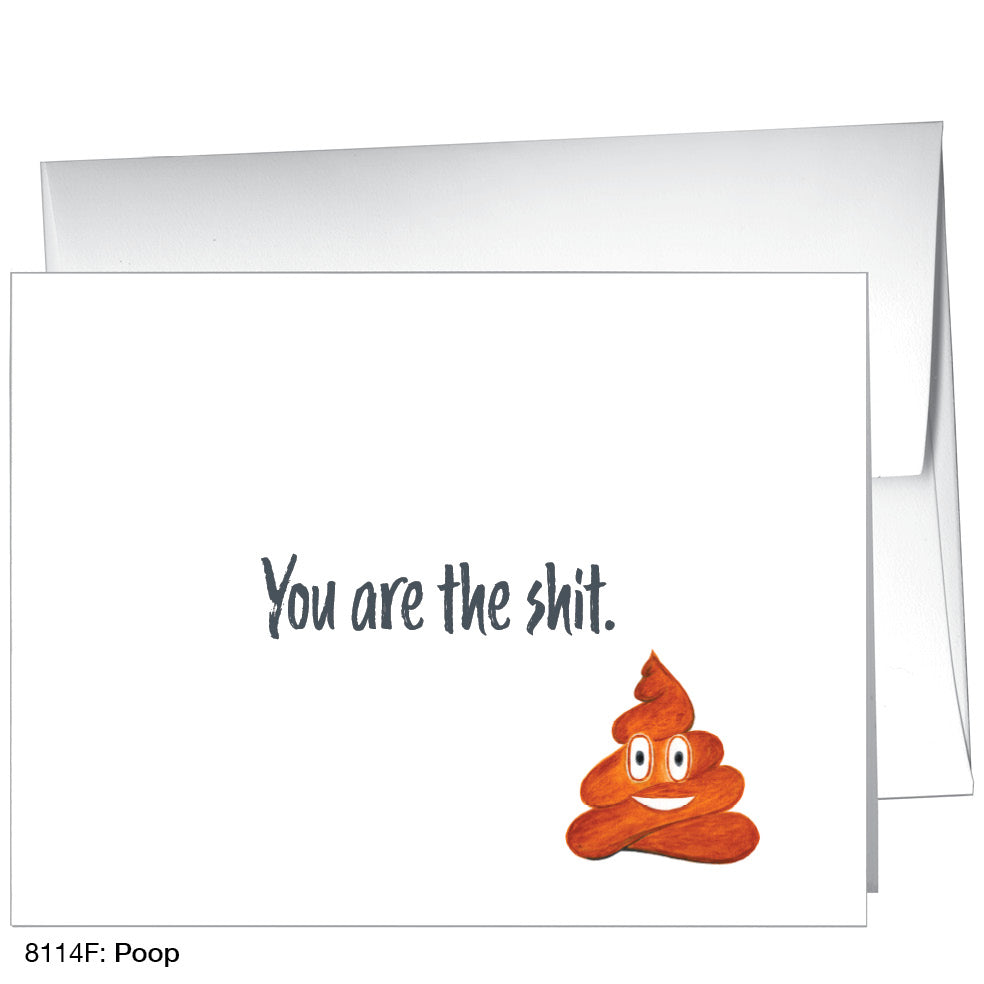 Poop, Greeting Card (8114F)